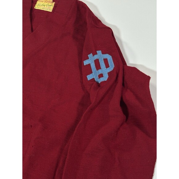 Vintage 60s Jim Flynn Sporting Goods University Delaware College Sweater Alumni - Picture 8 of 14